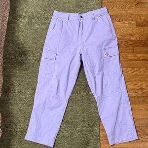 Women's Lavender Cargo Pants